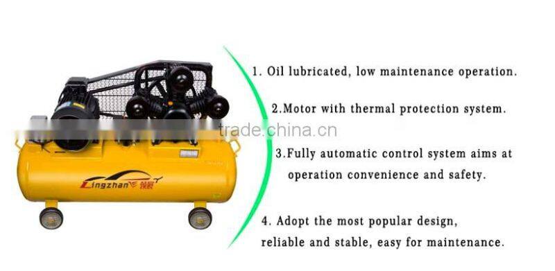 High pressure portable air compressor