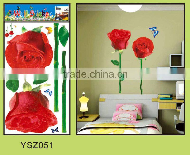2014 hot sale custom wall sticker,tree wall sticker,5d home decor pvc wall sticker