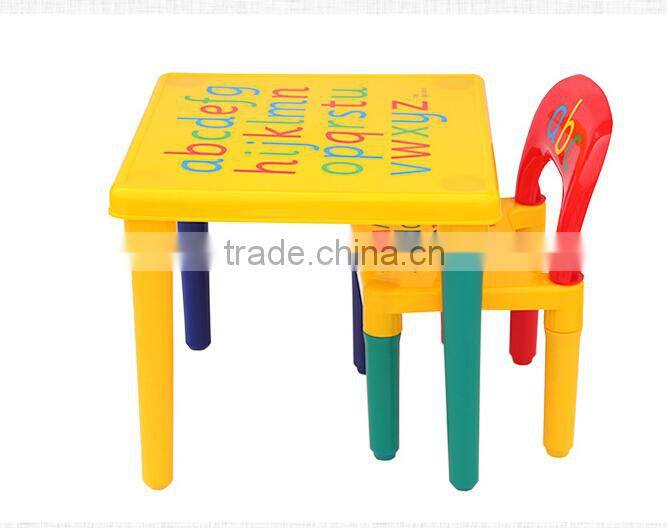 2015 Hot Sale Promotional Kids Plastic Folding Table And Chair Children Table And Chair