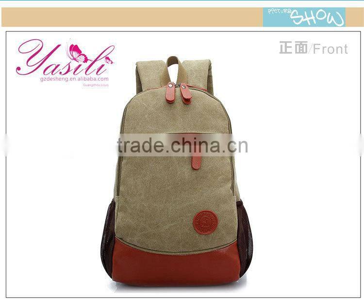 Marijuana Pot Weed Dope Vintage Retro Canvas Street Travel School Backpack Bag