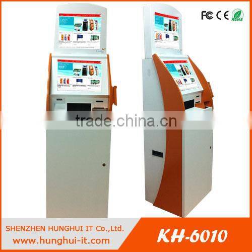 17" TFT LCD Indoor Touchscreen Bill acceptor kiosk
