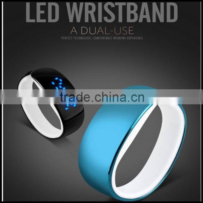2016 New Fashion Fancy Bracelet Watch Touch Screen LED Digital Watch Women Lady