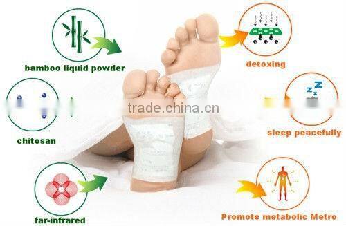 Factory supply OEM kinoki detox pads nature pure herbal detox foot patches