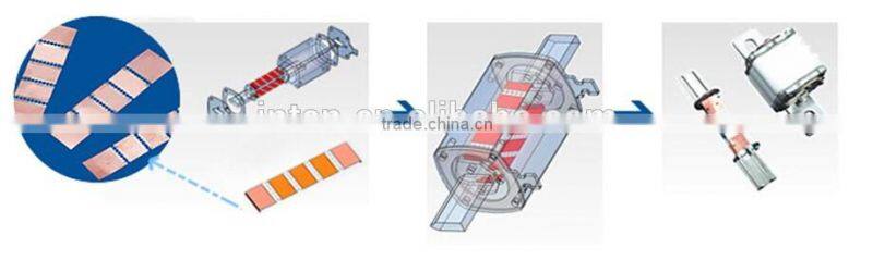 hot sell Electronic Accessories material silver copper inlay clad metal