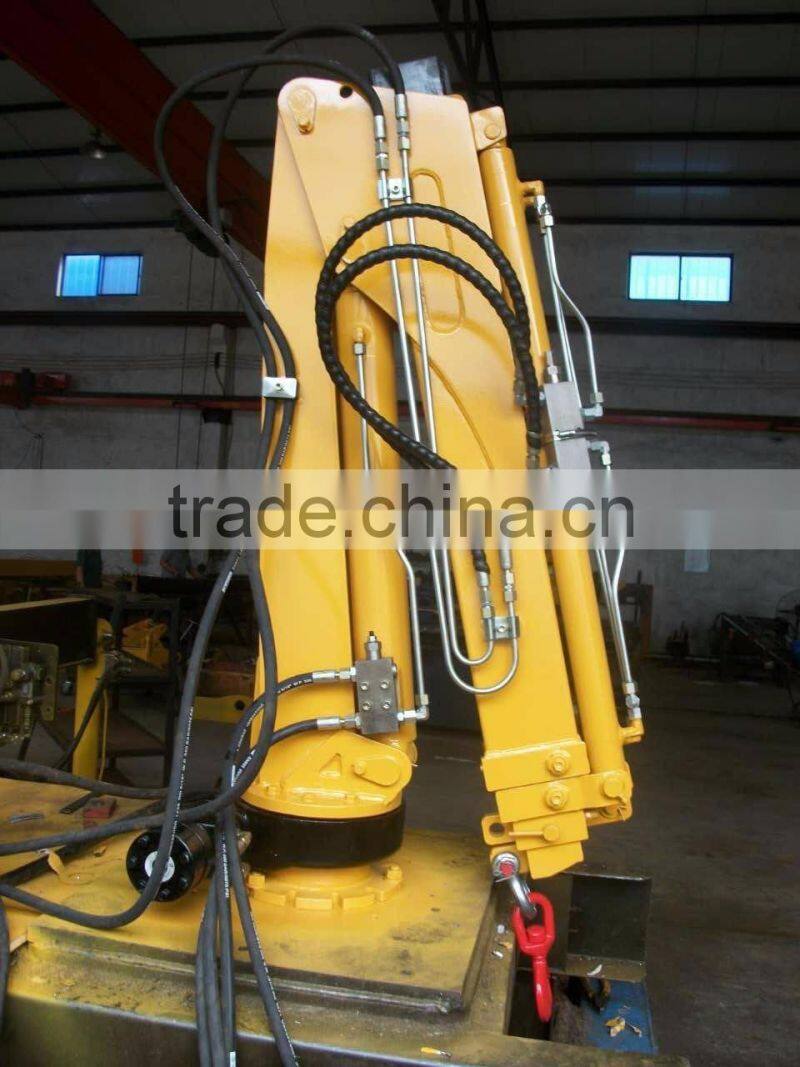 Hydraulic Pickup Truck Crane Winch with Cable