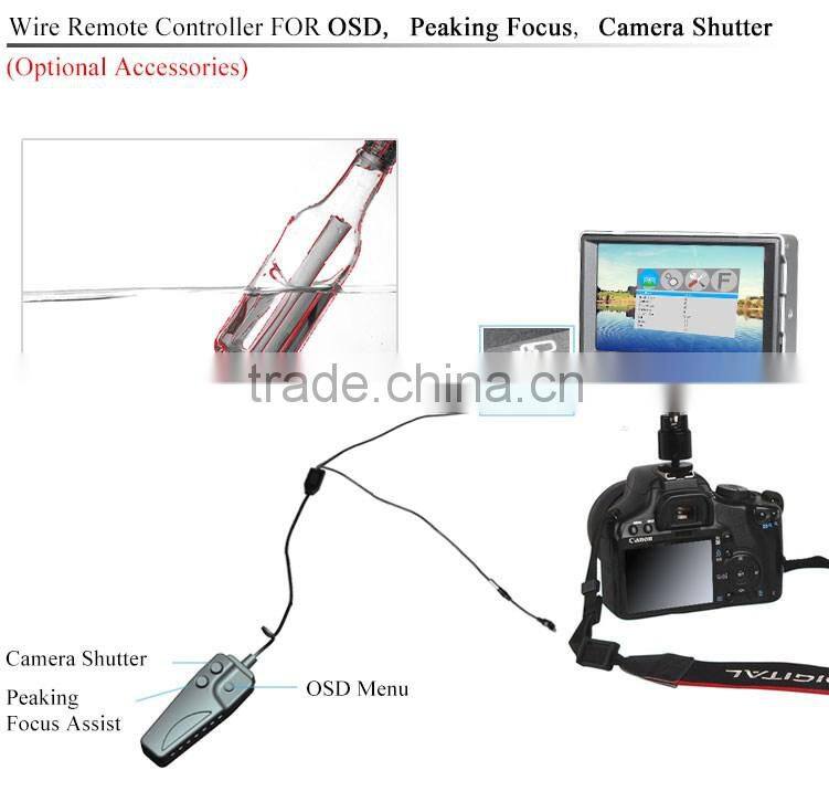Aluminum panel false colors function mirror image small 5 inch tft color screen lcd monitor intraoral camera