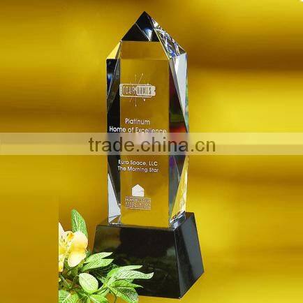 crystal trophy
