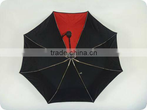 Black Rain Umbrella with Bowknot