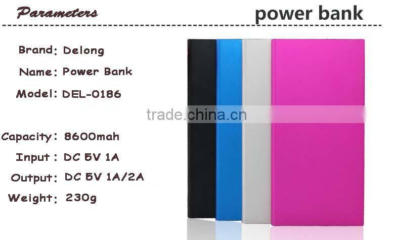 2014 newest Commercial mobile charger station 8600mah