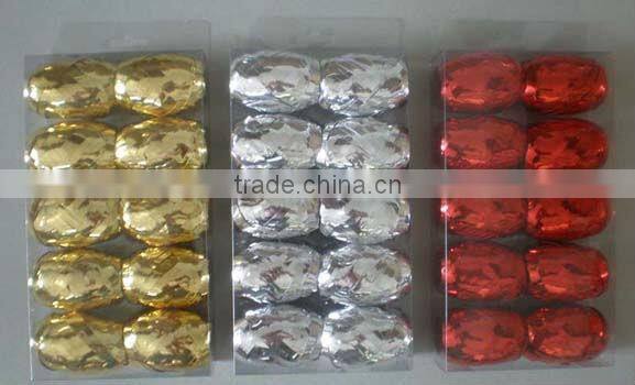 HOT SALE ! 20 Rolls 6 Channels Metallic Poly Curly Ribbon