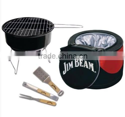 Unbelieveable new Mini BBQ grill with coolful bag