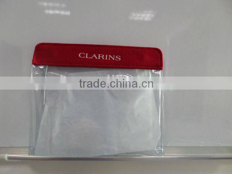 clear pvc cosmetic bag style BA001