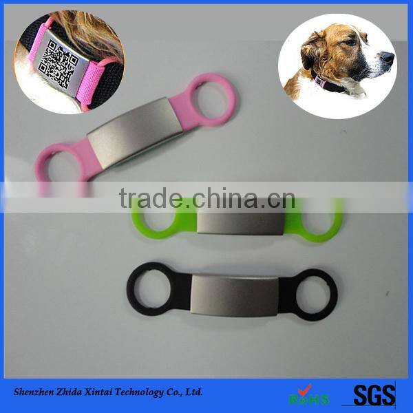 for christmas gift silicone watch tag