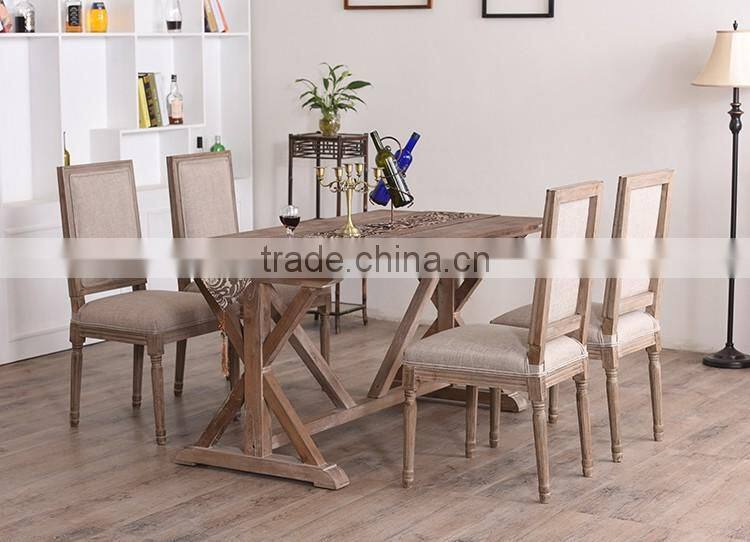 High quality New designed cafe bistro kopitiam wooden table and chair