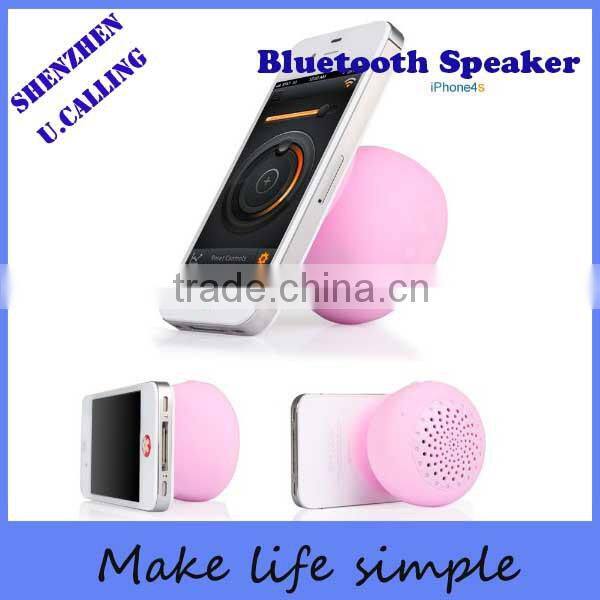 Cheap Gift Mini Wireless Suction Bluetooth Speaker for Portable Device