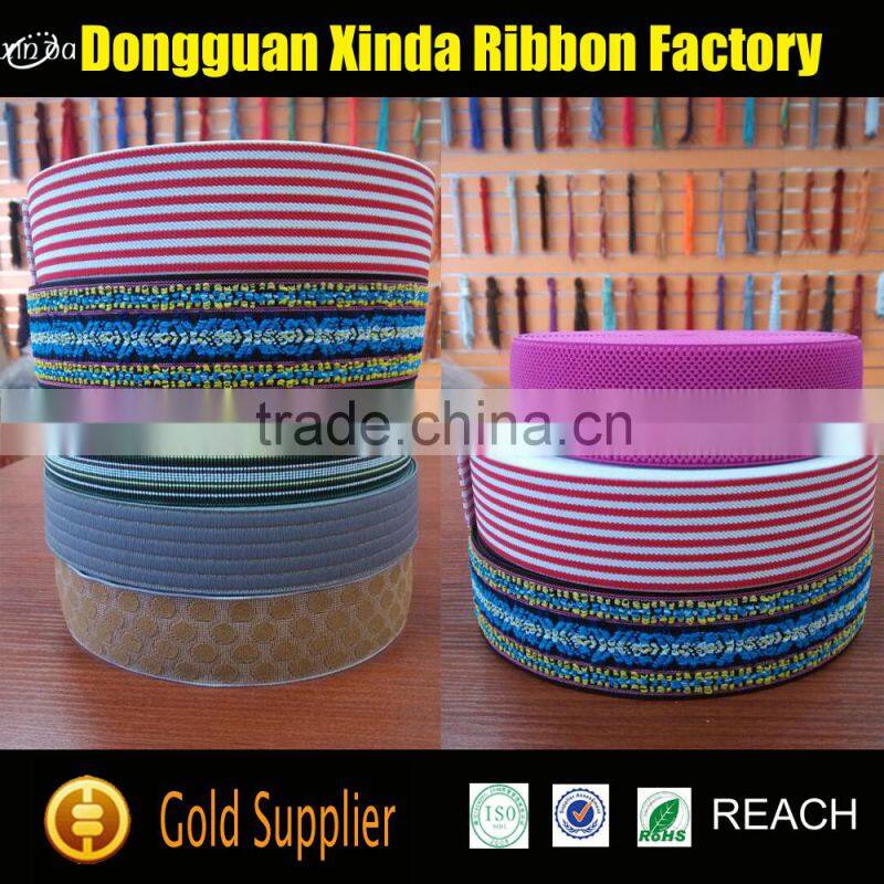 Pretty Customized Polyester Elastic Webbing Strap