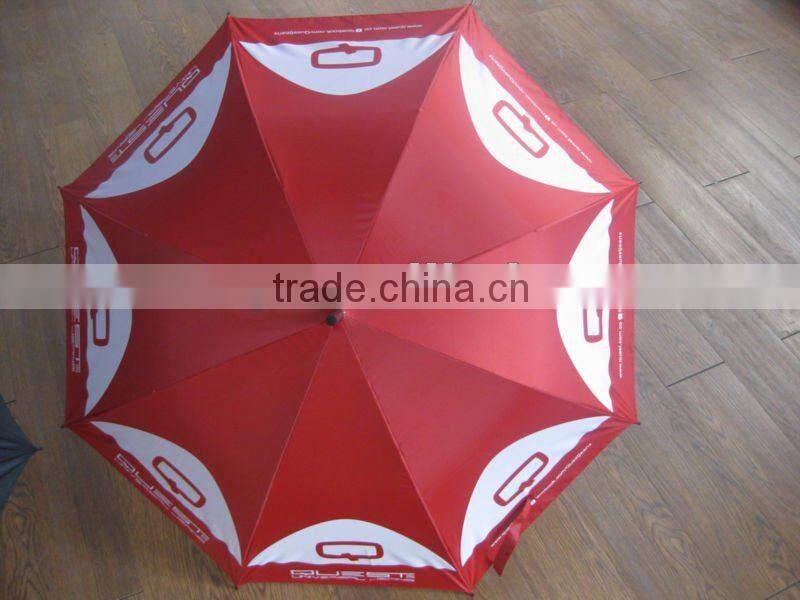 aluminum umbrella 190T pongee aluminum advertising straight umbrella