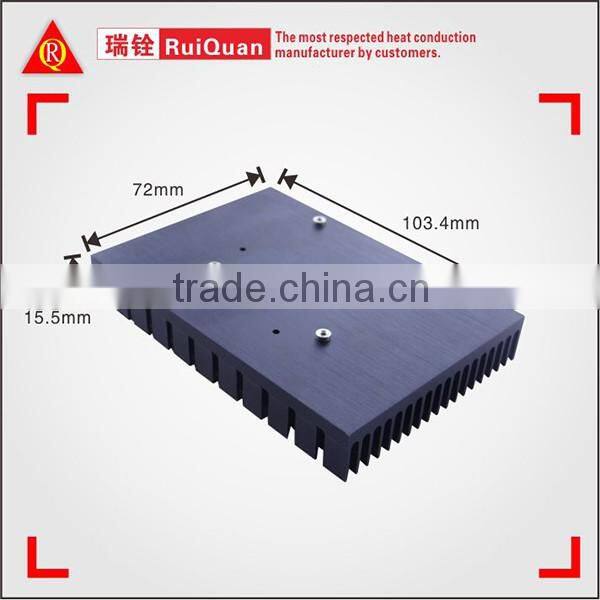 Heat sink,extruded aluminum heatsink,black anodized VGA heatsinks