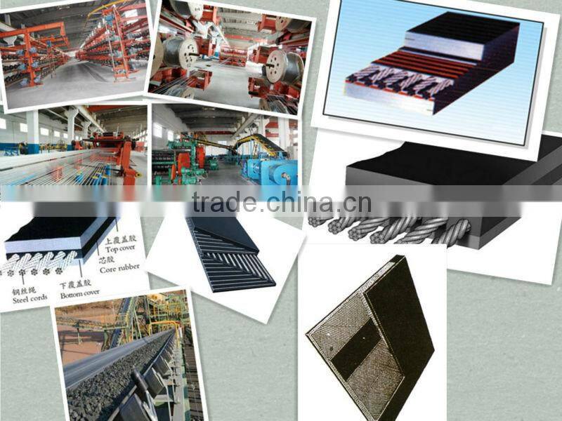 STEEL CORD CONVEYOR BELT wi th Certificate ISO9001:2008