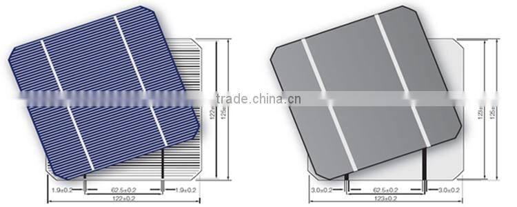High Quality 6 Inch Solar Cell With Solar Cells 6*6