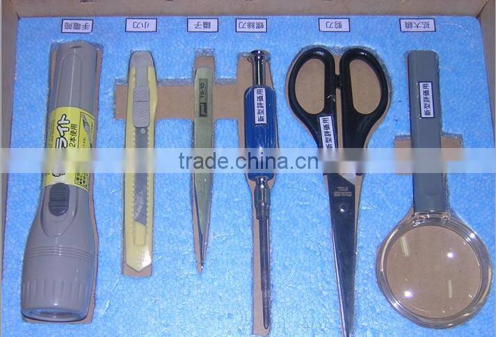 Volume control Hotel use plastic table alarm clock