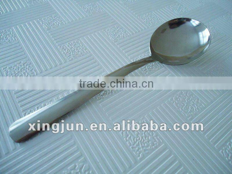Best quality stainless steel round table spoon