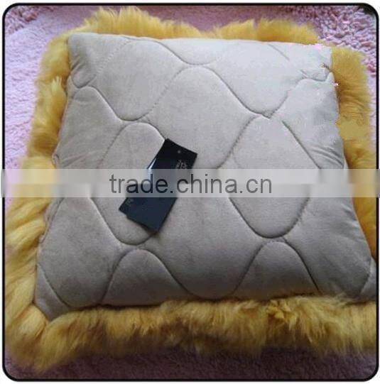 New Brand Australasian Wool Fur Pillow Case Sheep Fur Cushion Shipping Fast Safety