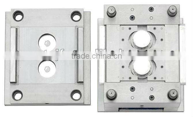 2 cavities plastic bottle cap mould for cap molding machine
