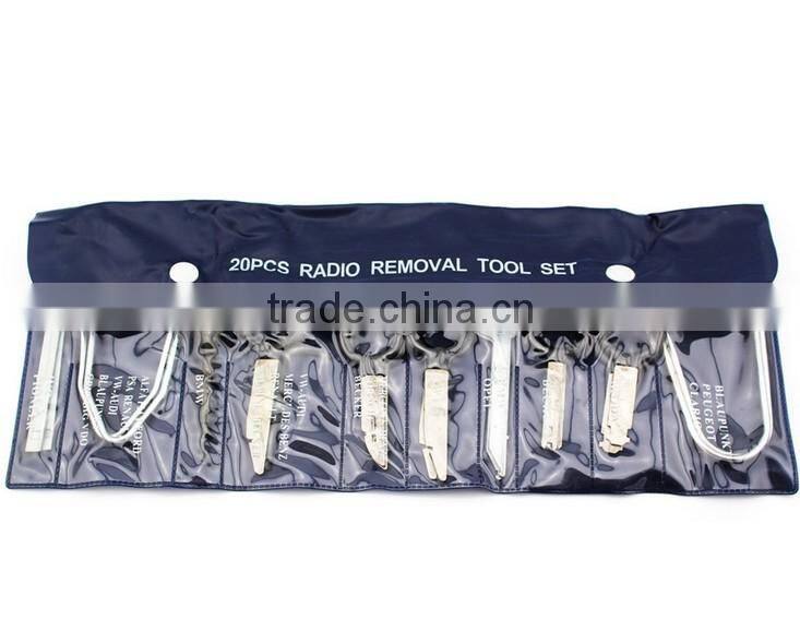 20PCS Universal Car Radio Install Removal Tool kit