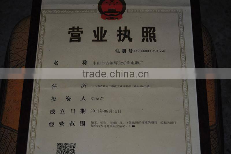 0512-067 handmade shade ceiling light 3w decorative star