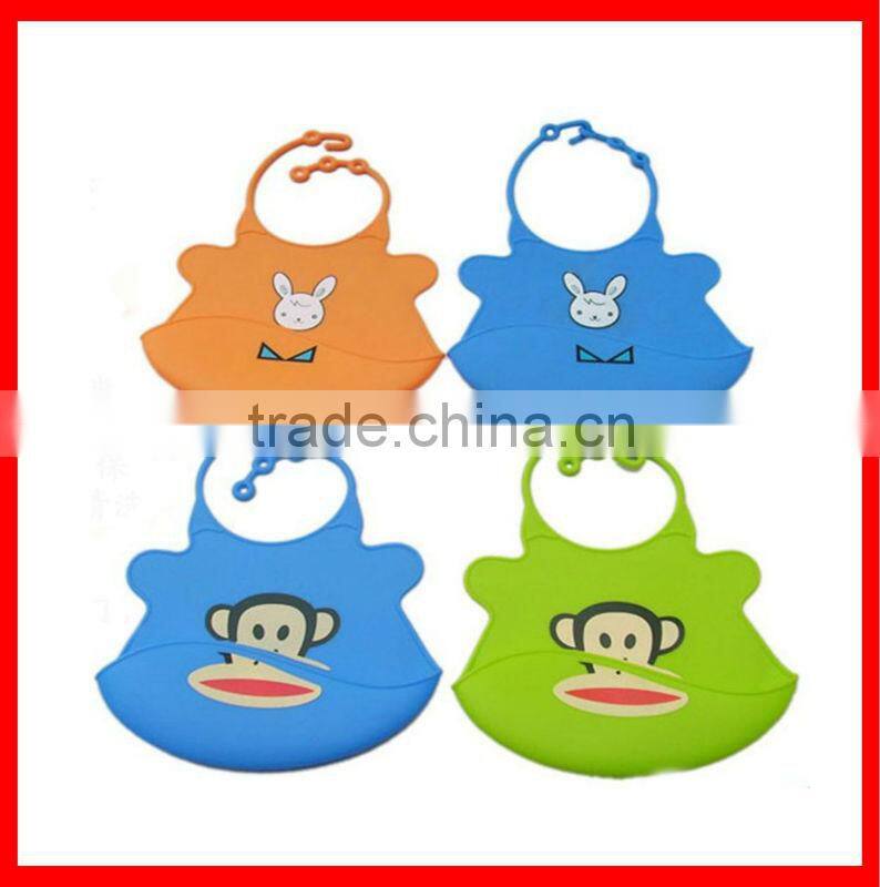FDA LFGB Approved Silicone Baby Bandana Bibs