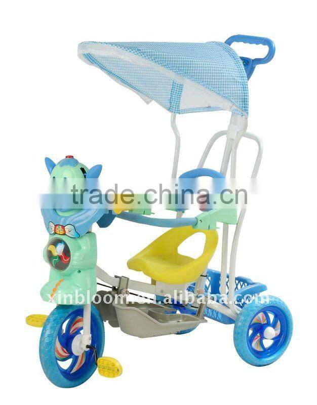 green baby tricycle