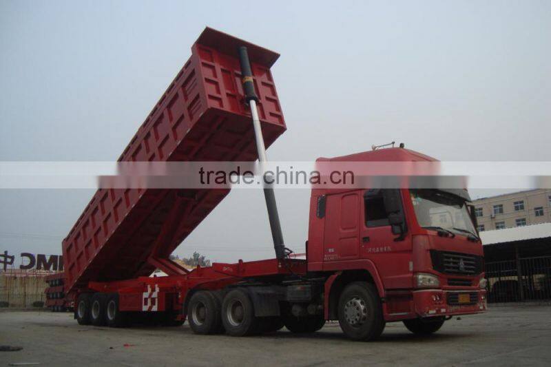 CIMC Factory Price Hydraulic Tipping Trailer, Hydraulic Lifting Trailer, Used Hydraulic Trailer