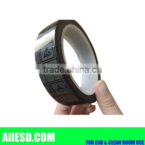 Cleanroom Grey or Black Conductive Grid Tape