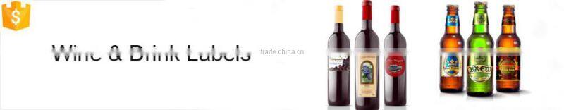 China Supplier Wholesale Drink Glass Bottle Label