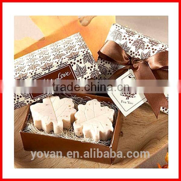Individual Fancy Paper Soap Box Packing Gift Custom Wholesale