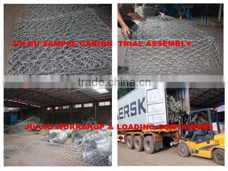 Anping Hexagonal GI gabion box best quality price