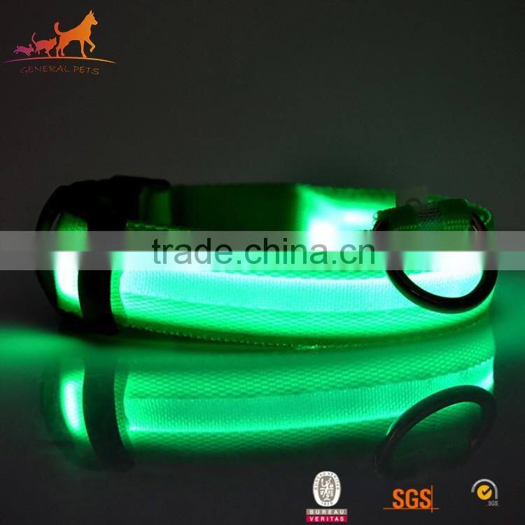 Wholesale Reflective Pet Accessories Dog Led Collar Bulk