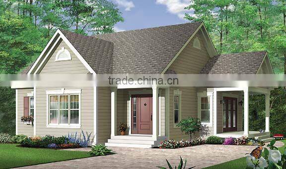 Prefab Light Steel Frame Timber House