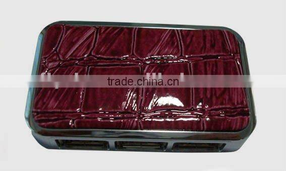 4 ports USB HUB with colorful light