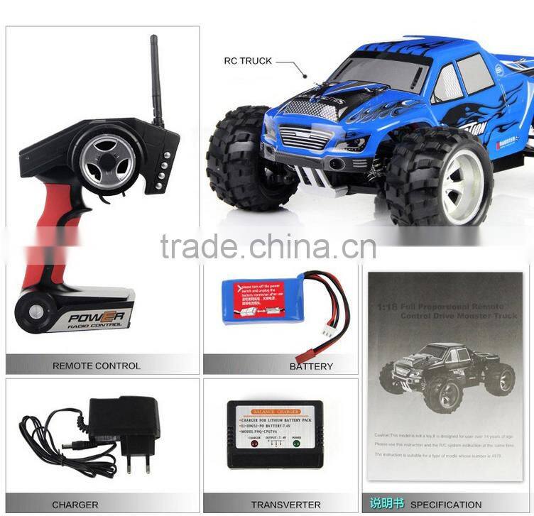 Wltoys WL A979 1:18 RC CAR Large 4WD RC Proportional Toy Truck RTR Electric Fastest