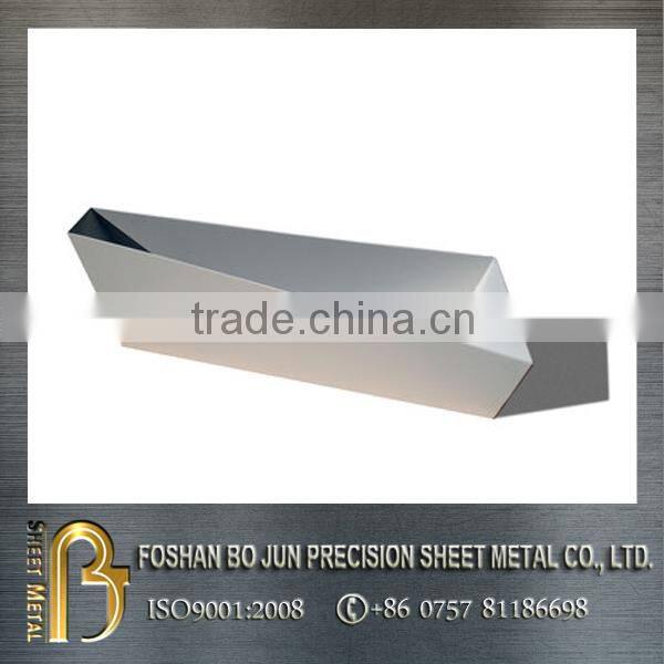 china manufacturer customized polished steel powder coated flowerpot