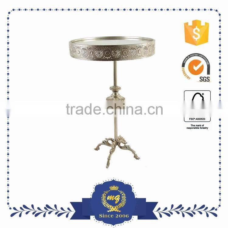 Good Price Classic Design Antique Wedding Metal Tall Table Centerpieces