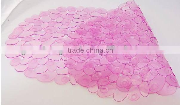 colorful pvc bath mat