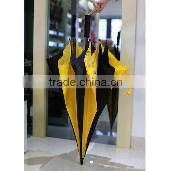 Windproof golf umbrella with EVA handle