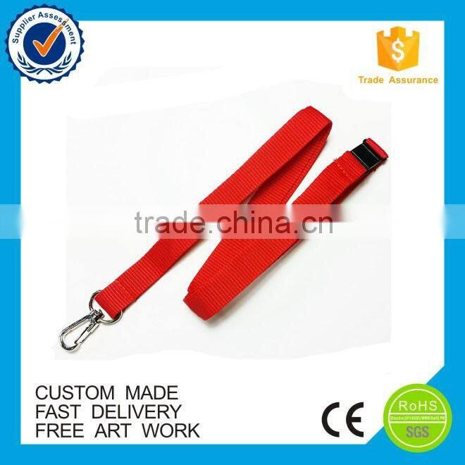 Free sample custom fashion dye sublimation lanyard