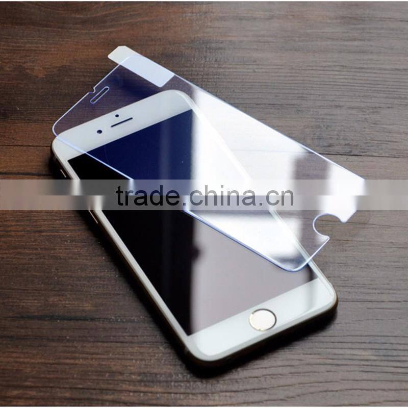 2016 top quality 0.26 mm 9H 2.5D Tempered Glass Screen Protector for iPhone 6