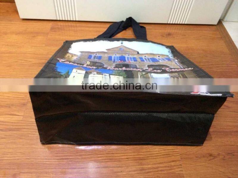 factory recyclable non woven bag,laminated non woven bag price