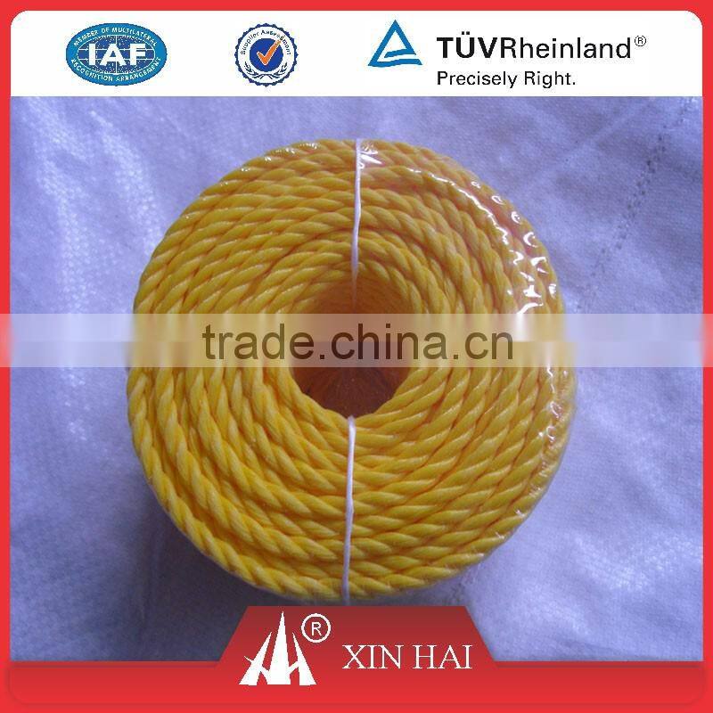 PP twist rope with low price for agriculture farming and decorative garden fencing