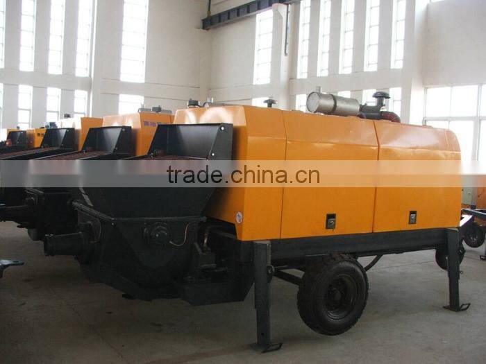 xiniu 40m3 Trailer concrete pump diesel engine concrete pump